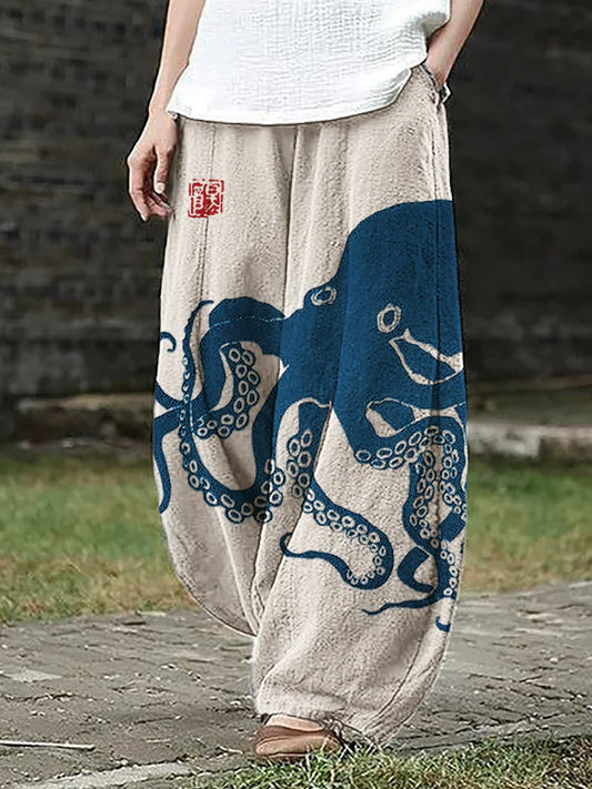 海の芸術パンツ