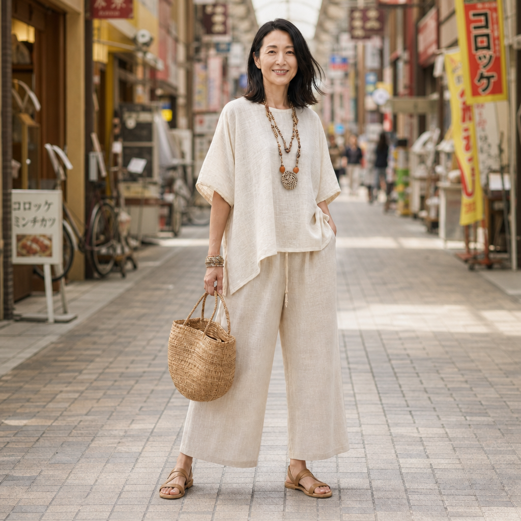 ミサキ|涼やか夏セットアップ