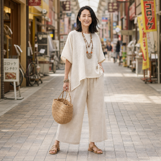 ミサキ|涼やか夏セットアップ