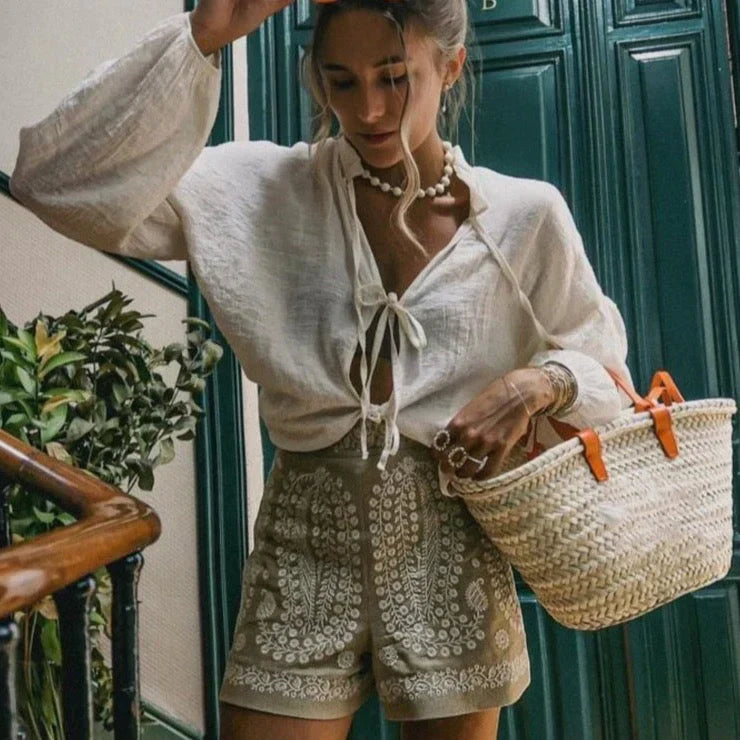 リコ｜ハイウエストショートパンツ
