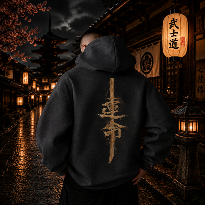トシオ｜漢字バックプリントフーディ