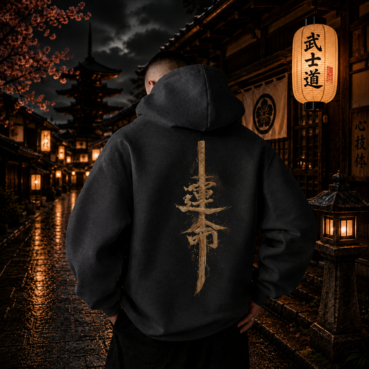 トシオ｜漢字バックプリントフーディ