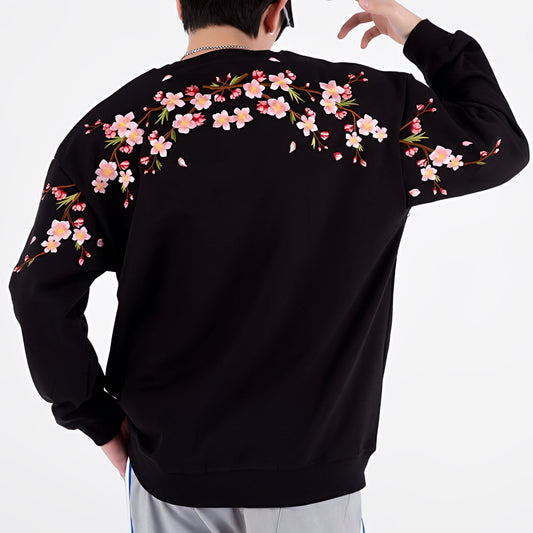 ノリオ｜桜刺繍スウェット