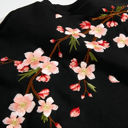 ノリオ｜桜刺繍スウェット