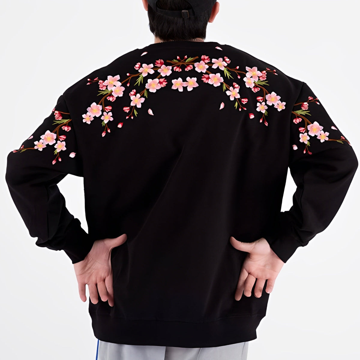 ノリオ｜桜刺繍スウェット