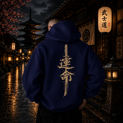 トシオ｜漢字バックプリントフーディ