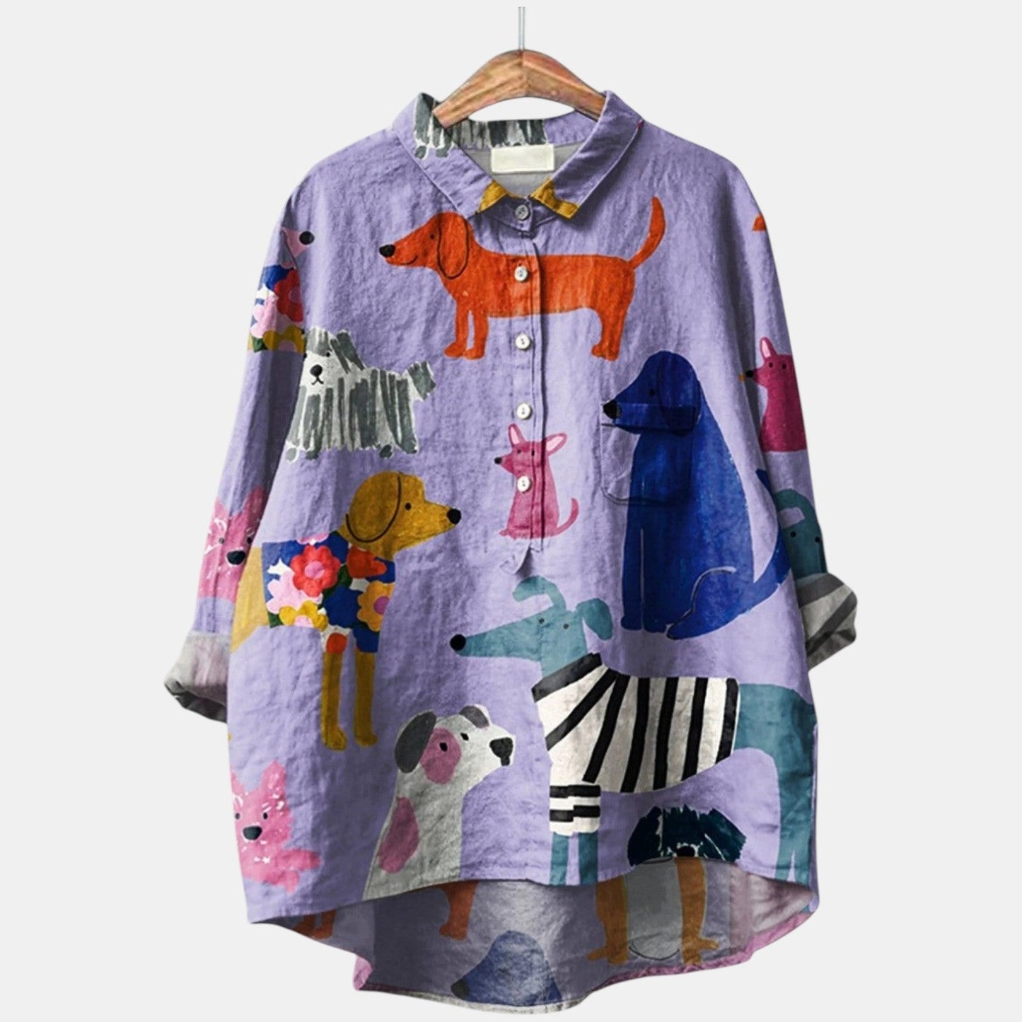 ハンナ | モダンリネンシャツ