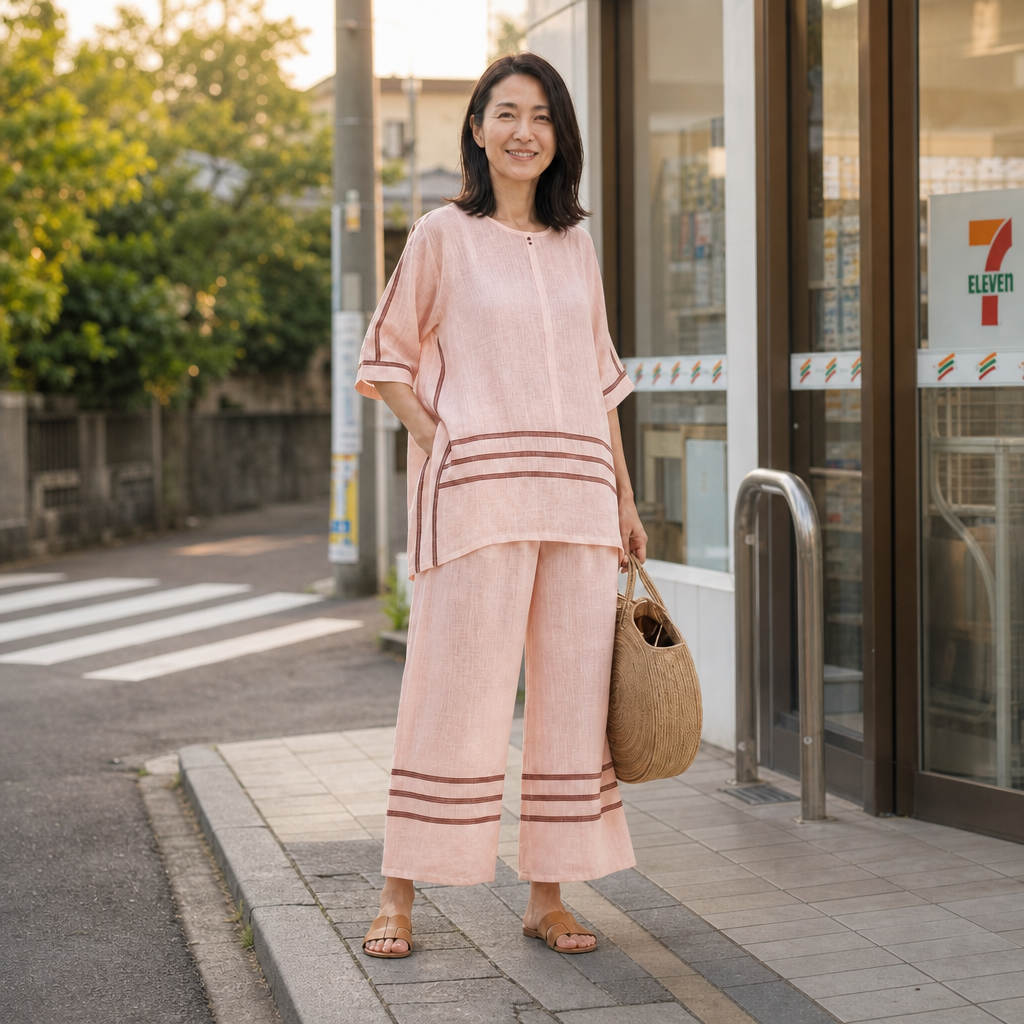 レイ｜涼やか夏セットアップ
