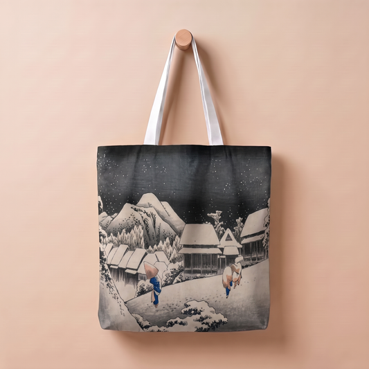 蒲原 夜之雪｜浮世絵トートバッグ